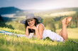 Photo: reading girl reading girl