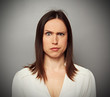 Photo: portrait of young emotional woman portrait of young emotional woman