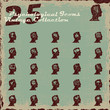 Human icon set, psychological typology vintage collection series
