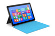 The tablet PC with a surface keyboard