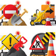 Roadwork icons