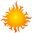 Vektor: Sonne Sonne