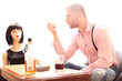 Freunde beim Trinken