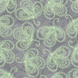 Vektor: Ornate floral seamless pattern Ornate floral seamless pattern