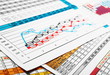 Business Chart Showing Sales Tendency