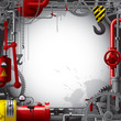 Vector: Engineering background Engineering background