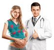 Pregnant Woman With Doctor