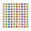 Vettoriale: bouton buttons 3D set bouton buttons 3D set