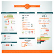 Big Vector set of Infographic element