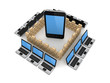 Firewall concept.