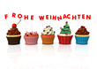 Illustration: Cupcakes Merry Christmas Cupcakes Merry Christmas