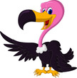 cute Vulture cartoon