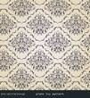 eps Vector image:vintage. plant Ivy pattern