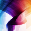 Vector: Colorful abstract background, futuristic wavy illustration. Colorful abstract background, futuristic wavy illustration.
