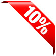 Banner "10%" Red