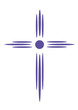 Modernes Kreuz - Kirche