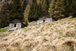 fienili in alta montagna