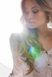 beautiful woman in casual clothes