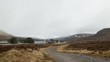 Regenwetter in den schottischen Highlands