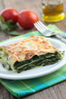 Spinach lasagna