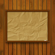 Wooden background. Vector eps 10