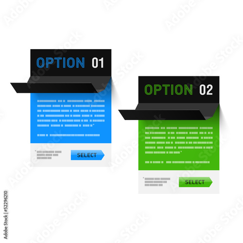Vector: Design template Design template