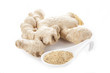 Photo: Whole and ground ginger Whole and ground ginger