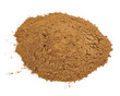 Photo: Ground Cassia (Cinnamon) Isolated on White Background Ground Cassia (Cinnamon) Isolated on White Background