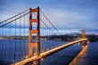 Photo: famous Golden Gate Bridge in San Francisco famous Golden Gate Bridge in San Francisco