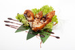 Sashimi fried perch