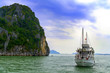 Ship and Rock.