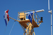 Quebec, antenna detail of a ferry