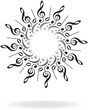 Music Sun Clef ( Musik Sonne Notenschlüssel )