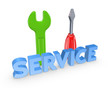 Service concept.