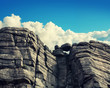 Photo: rock face rock face