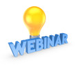 Webinar concept.