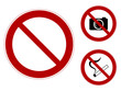 prohibiting signs