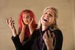 Photo: Happy Woman Singling Aloud Happy Woman Singling Aloud