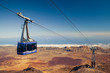 mountain lift (funicular) at the top