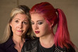 Photo: Apologetic Mother and Daughter Apologetic Mother and Daughter