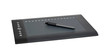 Drawing tablet isolated on white with clipping path.