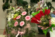 Festive bunches of flowers