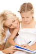 mother and daughter