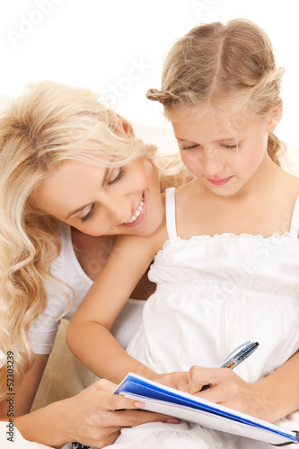 Photo: mother and daughter mother and daughter