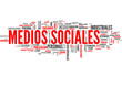 Medios sociales (tag cloud español)