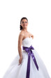 Foto: Portrait of young beautiful bride, close-up Portrait of young beautiful bride, close-up