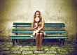 woman with lollipop