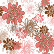 Vector: Floral vector seamless pattern Floral vector seamless pattern