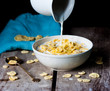 corn flakes with milk