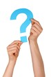 Foto: blue question mark blue question mark
